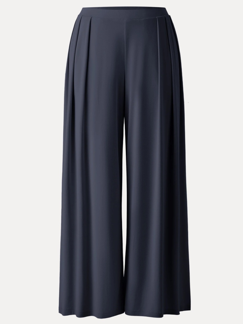 OGL | Sandwashed Mid Rise Pleated Wide Leg Palazzo Pant with Pockets | XL New